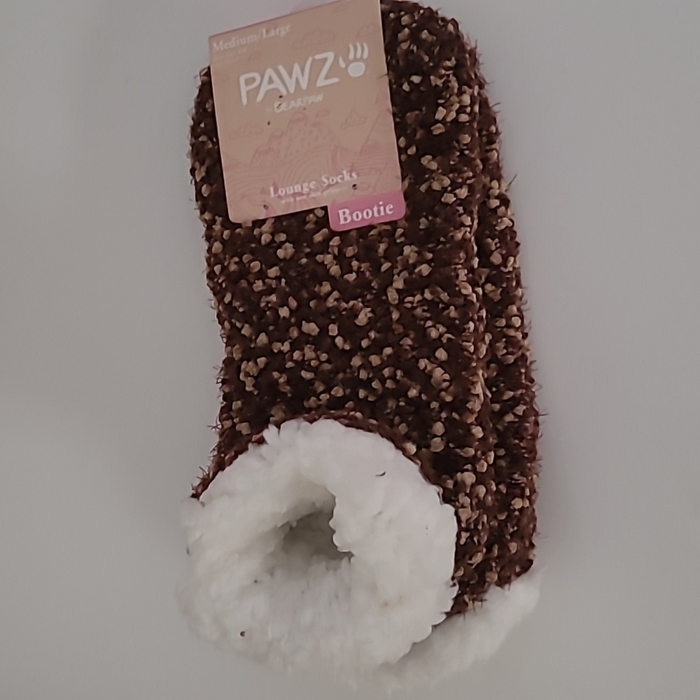 Pawz by Bearpaw Sherpa Lounge Bootie Socks NWT - Picture 16 of 16